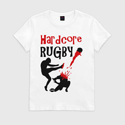 Женская футболка Hardcore Rugby