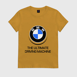 Женская футболка BMW Driving Machine