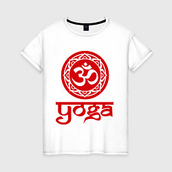 Женская футболка OM Yoga