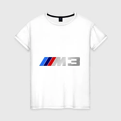 Женская футболка BMW M3 Driving