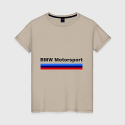 Женская футболка Bmw Motorsport