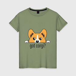 Женская футболка Got Corgi