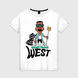 Женская футболка Kanye West Boy