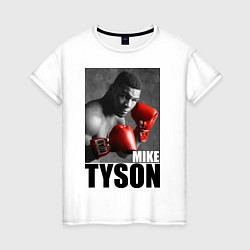 Женская футболка Mike Tyson