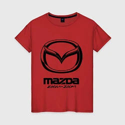 Женская футболка Mazda Zoom-Zoom