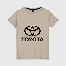 Женская футболка Toyota Logo