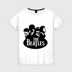 Женская футболка The Beatles Band