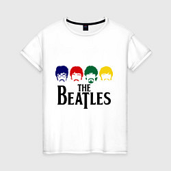Женская футболка The Beatles Heads