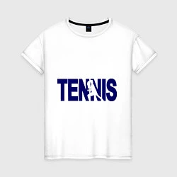 Женская футболка Tennis
