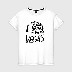 Женская футболка I Love Vegas