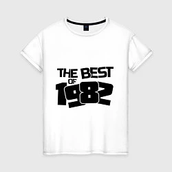 Женская футболка The best of 1982