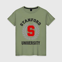 Женская футболка Stanford University