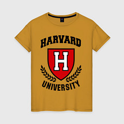 Женская футболка Harvard University