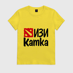 Женская футболка Изи катка