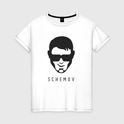 Женская футболка Schemov
