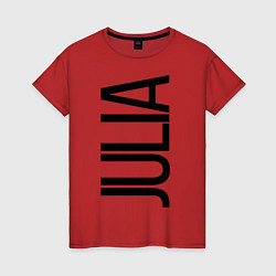 Женская футболка Юля