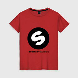 Женская футболка Spinnin records