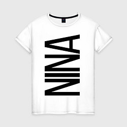 Женская футболка Нина