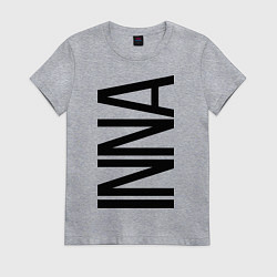 Женская футболка Инна