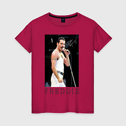 Женская футболка Queen: Freddie
