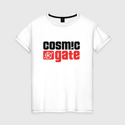 Женская футболка Cosmic Gate