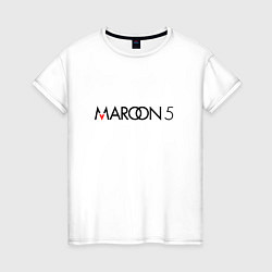 Женская футболка Maroon 5