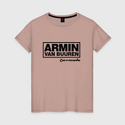 Женская футболка Armin van Buuren