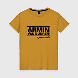 Женская футболка Armin van Buuren