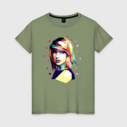 Женская футболка Taylor Swift Art