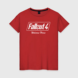 Женская футболка Fallout 4: Welcome Home