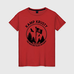 Женская футболка Kamp Krusty est. 1992