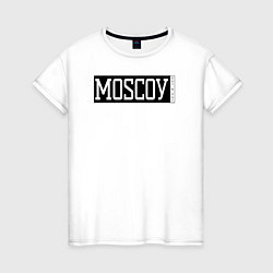 Женская футболка Москоу