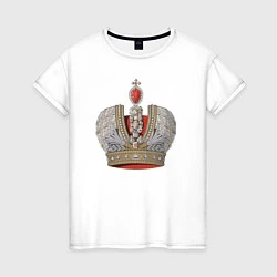 Женская футболка Crown of the Russian Empire