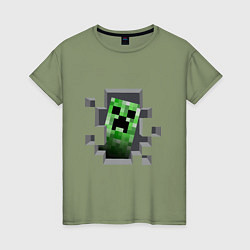 Женская футболка Creeper Inside