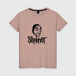 Женская футболка Slipknot black