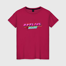 Женская футболка Hotline Miami 2