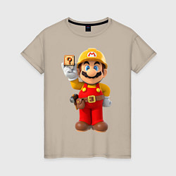 Женская футболка Super Mario