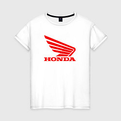 Женская футболка Honda Red