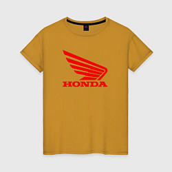 Женская футболка Honda Red