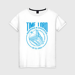 Женская футболка Time Lord: 23-11-1963