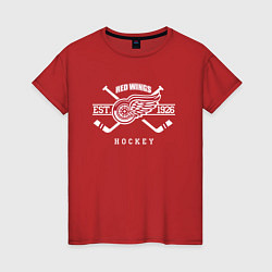 Женская футболка Detroit Red Wings: Est.1926