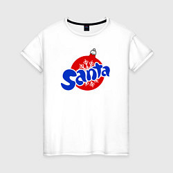 Женская футболка Santa