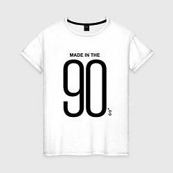 Женская футболка Made in 90