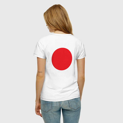 Женская футболка I love Japan / Белый – фото 4