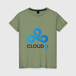 Женская футболка Cloud9