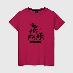 Женская футболка Cs:go - Ninja Defuse