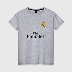 Женская футболка Real Madrid: Fly Emirates