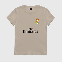 Женская футболка Real Madrid: Fly Emirates