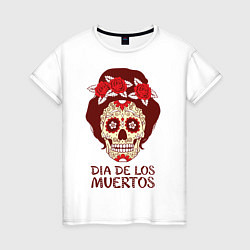 Женская футболка День мертвецов
