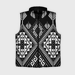Женский жилет Индейские мотивы, цвет: 3D-светло-серый